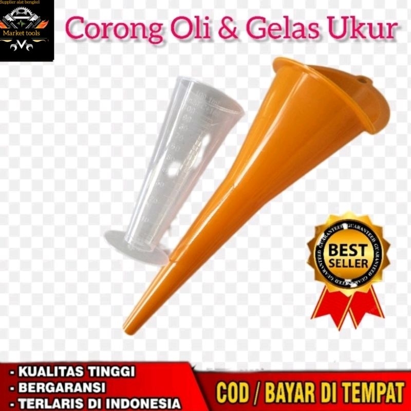 Jual corong oli motor panjang minyak air radiator solar bensin gelas ...