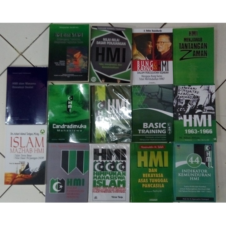 Jual TERMURAH PAKET 14 HMI MENJAWAB TANTANGAN ZAMAN, ISLAM MAZHAB HMI ...