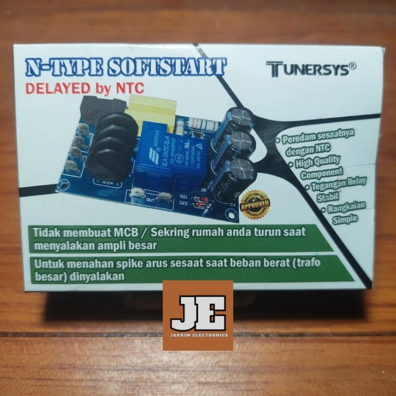 Jual Kit Soft Start Softstart Power NTC Relay 30A TUNERSYS | Shopee ...