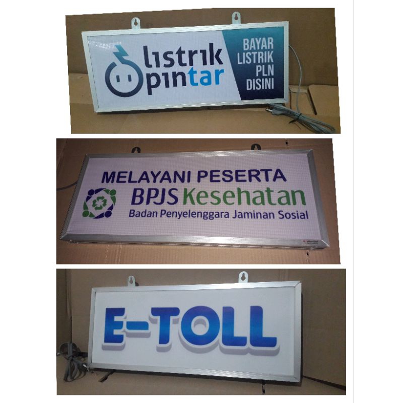 Jual Neon box Termurah Tag1han Listrik PLN, BPJS, PDAM, E TOLL | Shopee ...