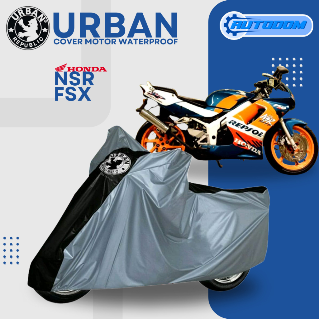 Jual Urban Cover Motor Honda NSR FSX / Bahan PVC 100% Waterproof ...