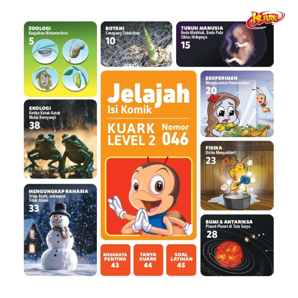 Jual KUARK Komik Sains Level II Nomor 046 New Normal - Materi OSK 2025 ...