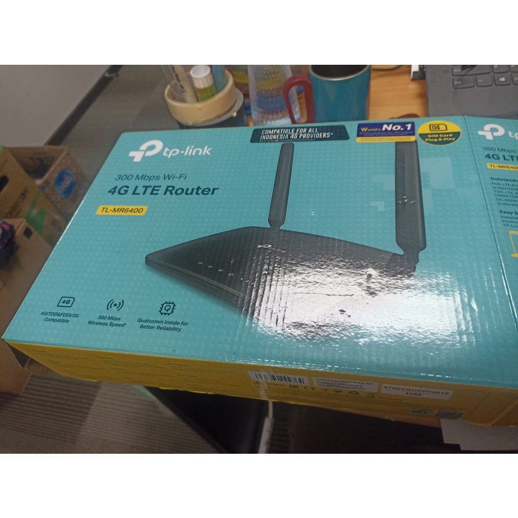 Jual Modem TPLINK Router TL MR6400 4G LTE Unlock all operator Indonesia ...