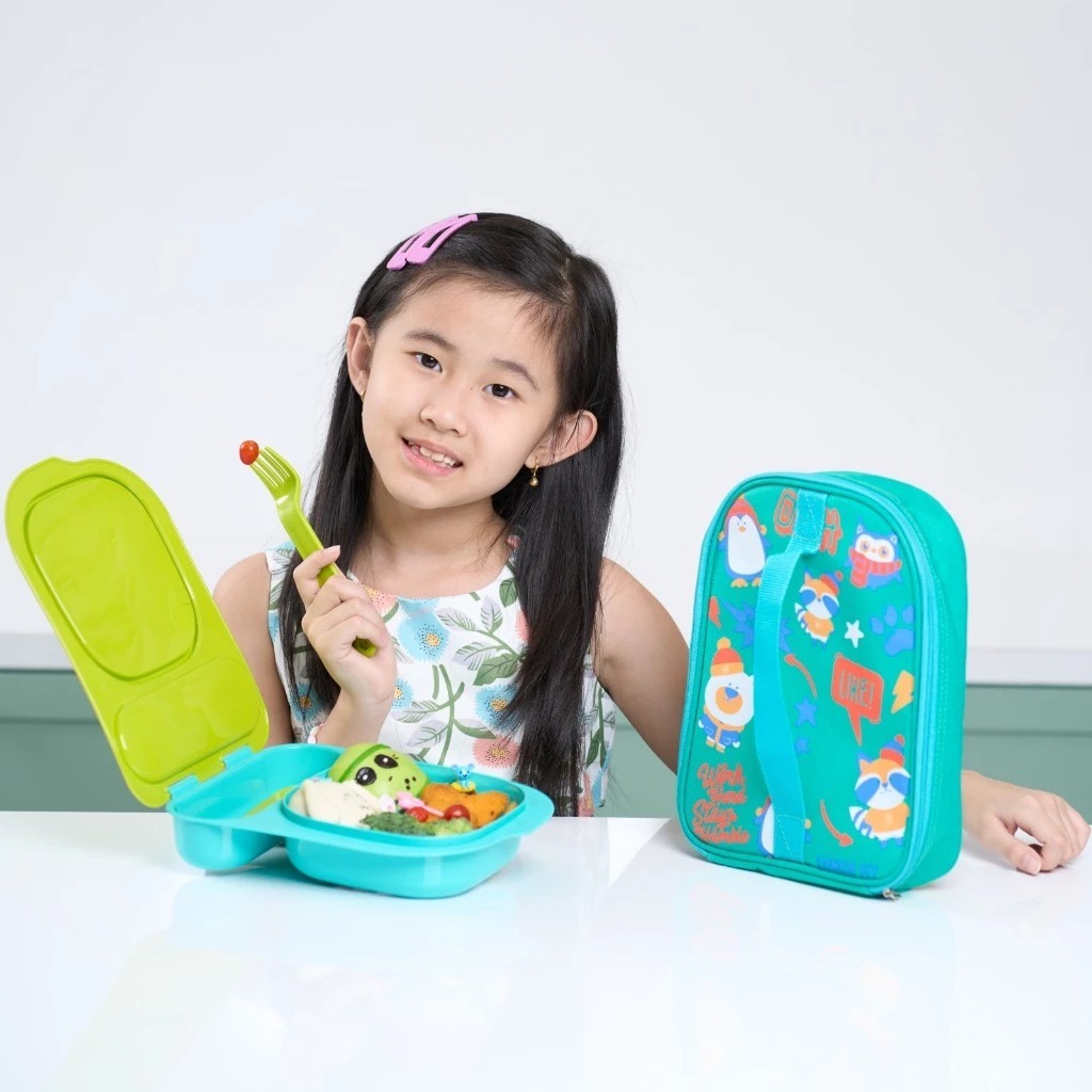 Jual PeonyStore KANO LUNCH FIT LUNCH BOX SET 3 PCS /BEKAL NASI/KOTAK ...