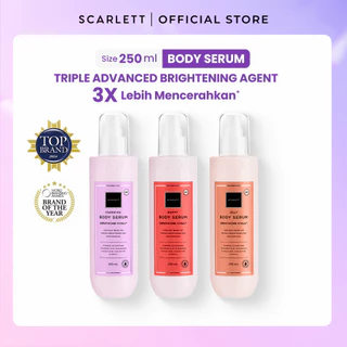 Scarlett Whitening Body Serum ( Happy, Jolly, Charming ) Melembabkan dan Mencerahkan