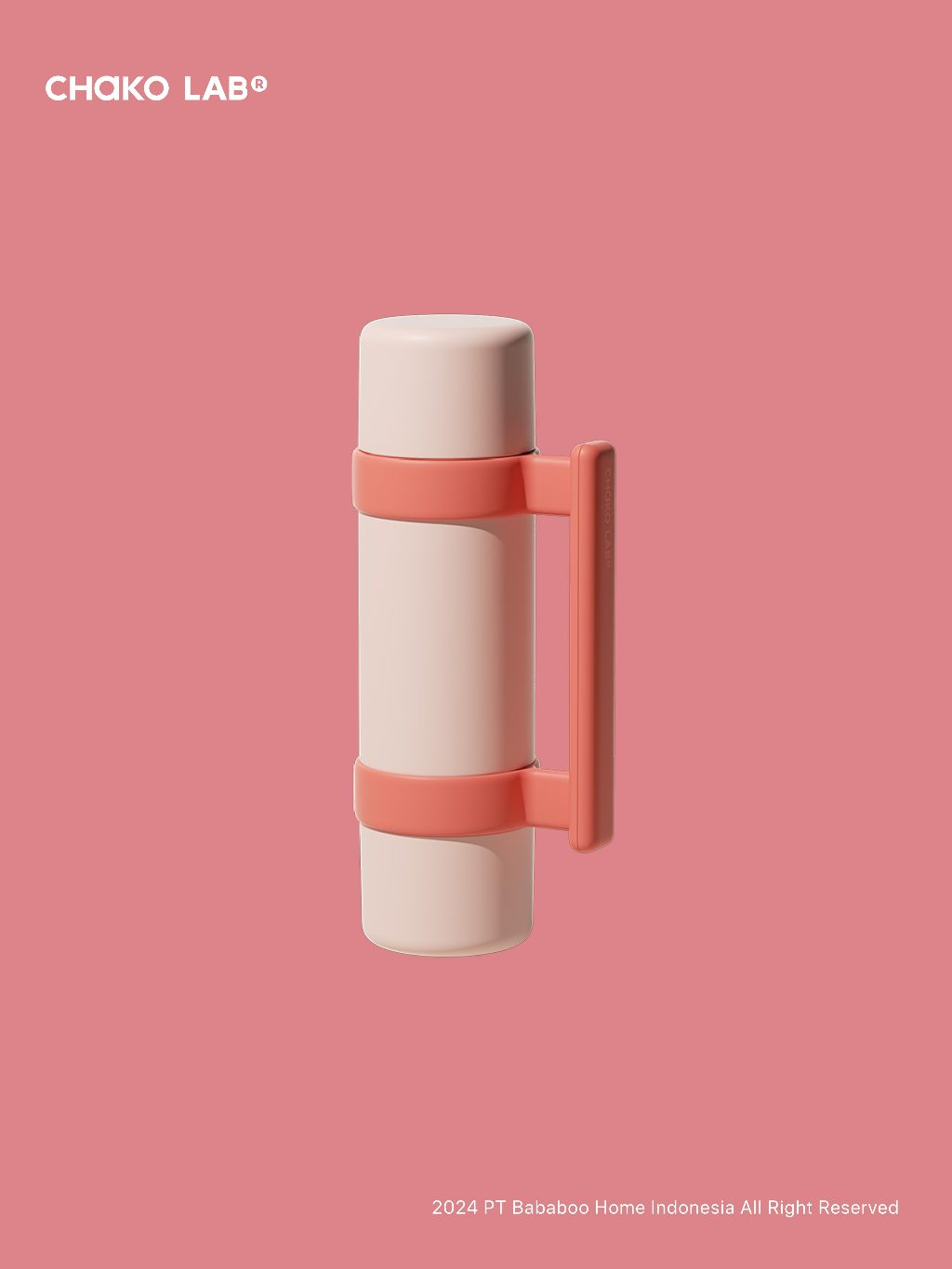 Jual CHAKO LAB Sharing Thermos 1000ml - Pink | Shopee Indonesia