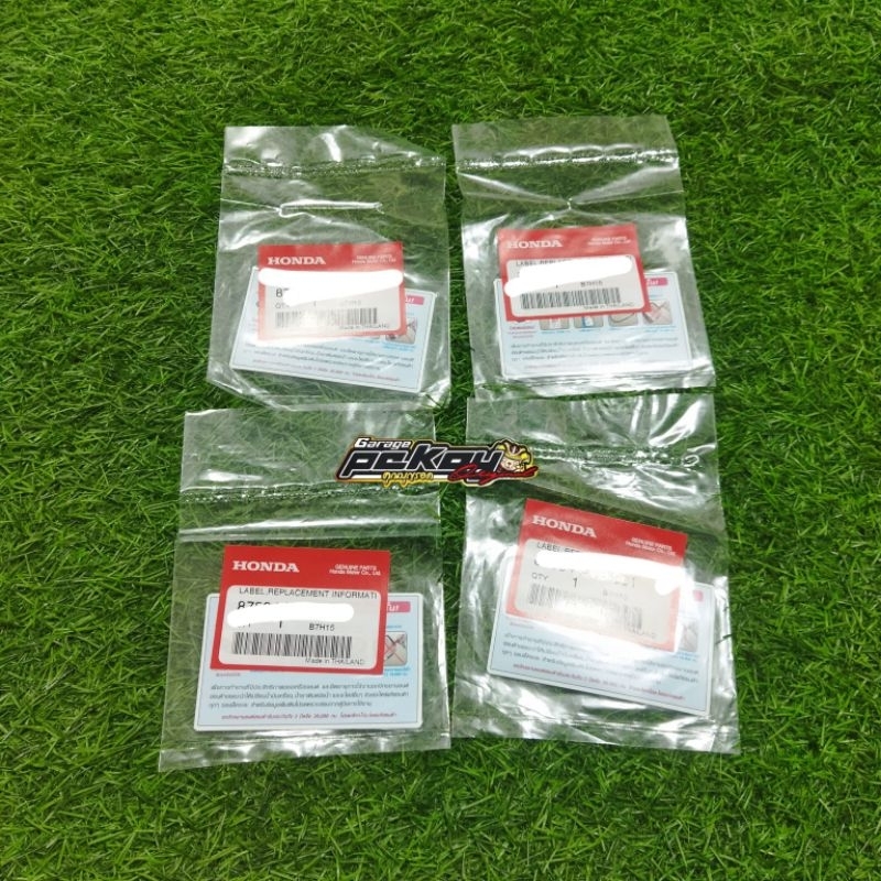 Jual stiker coolant radiator all Vario Made in Honda thailand | Shopee ...
