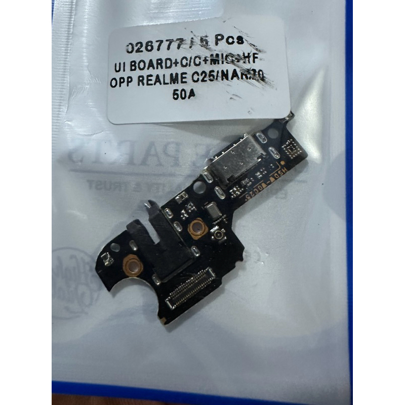 Jual papan cas pcb konektor cas ui boar cas realme C25/C25S/narzo 50A