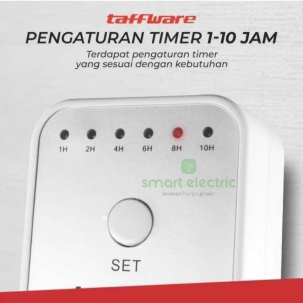 Jual Taffware Stop Kontak Timer Colokan Listrik Pengatur Waktu Otomatis ...
