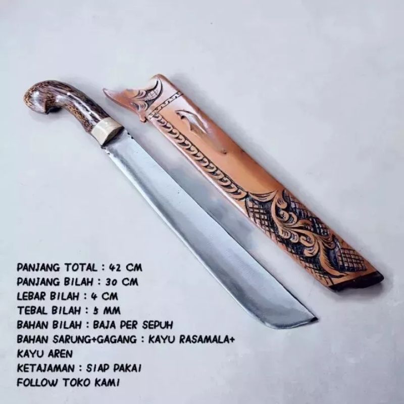 Jual Peralatan kebun GOLOK KEBUN alat bantu kerja perkebunan pemotong ...