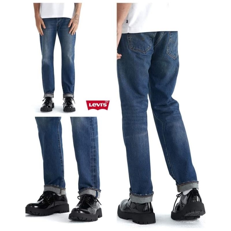 Jual Lev 'is Original 501 Slim Taper - Red Line Selvedge | Shopee Indonesia