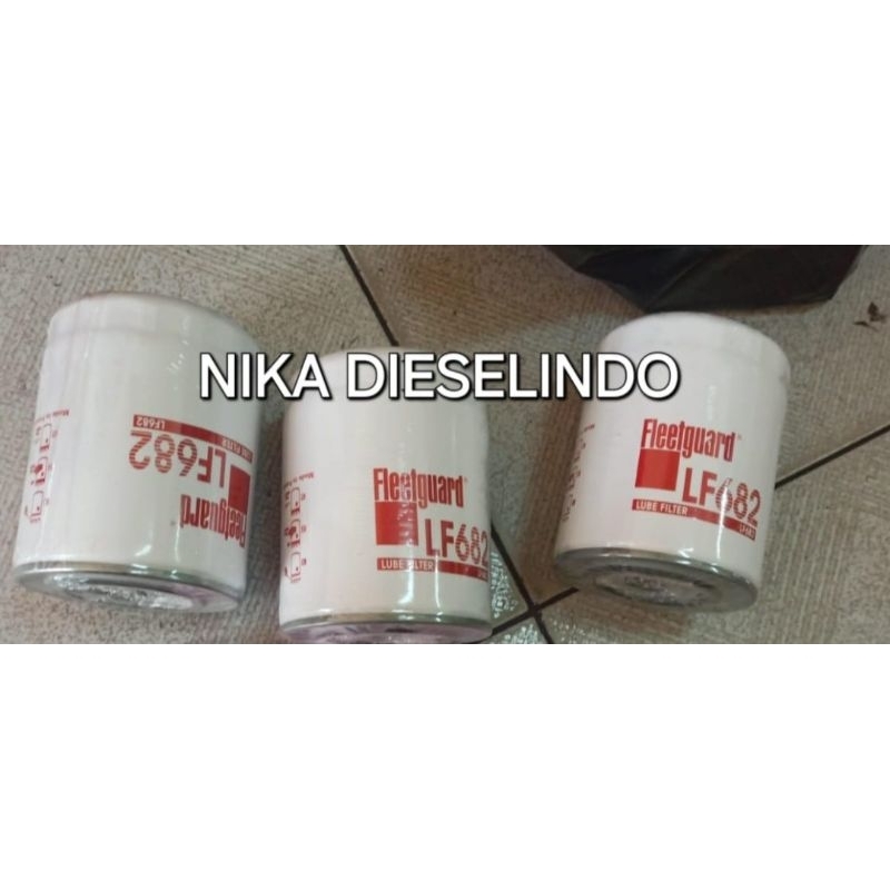 Jual OIL FILTER LF682 FLEETGUARD/ FILTER OLI LF 682 FLEETGUARD | Shopee ...