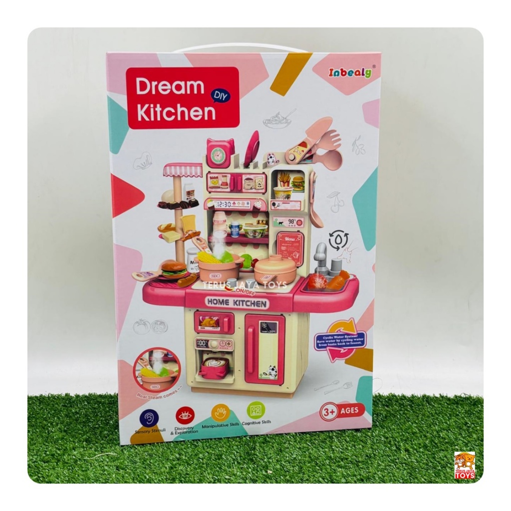 Jual Mainan masak masakan kompor kitchen set / mainan anak perempuan ...