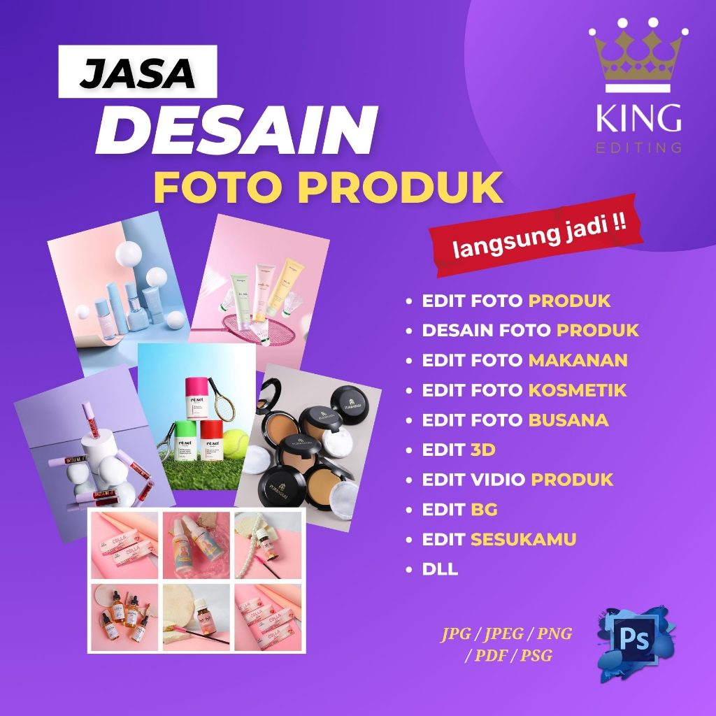 Jual Edit Foto Produk / Jasa edit foto produk / Edit Background Olshop ...