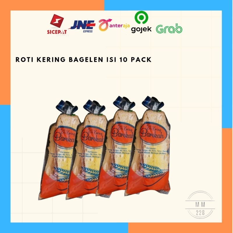 Jual Roti Kering Bagelen Barokah isi 10 pack | Shopee Indonesia