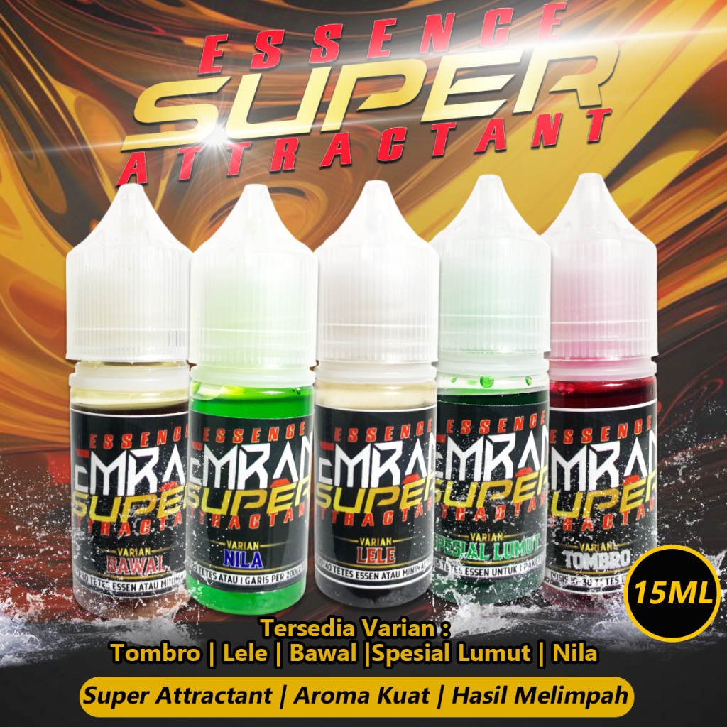 Jual Essen Emran Super Attractant Banyak Varian Daya Pancar Aroma Luas ...