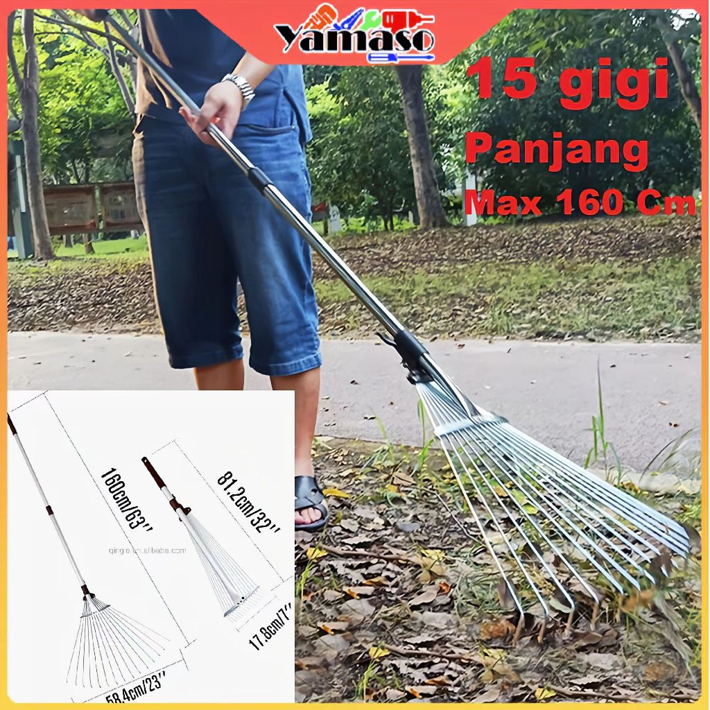 Jual Rumput penggaruk daun taman penggaruk pembersih sapu taman ...