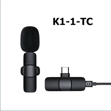 MeTiKo Mic Mikrofon Nirkabel HP Video Lavalier Microphone Portable Mic Wireless Berkendara