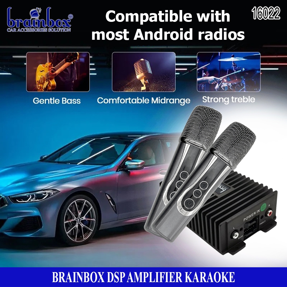 Jual Brainbox DSP Amplifier Karaoke Audio 80Wx4 PNP Android Headunit ...
