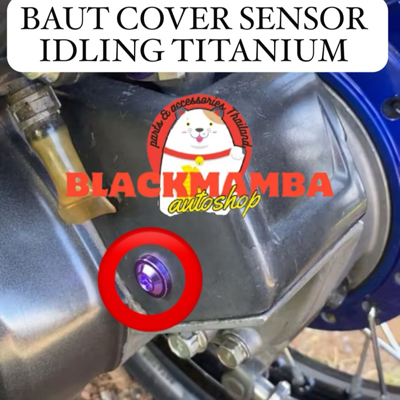Jual BAUT COVER SENSOR VARIO 125 150 TITANIUM GR5 BIG HEAD | Shopee ...