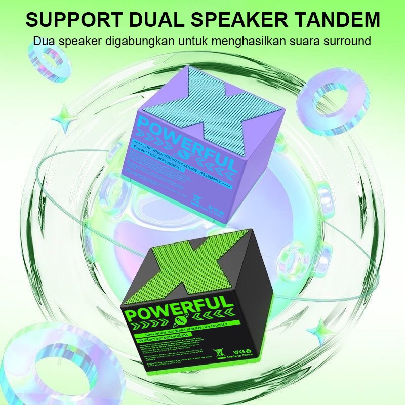 Jual SPOIL Speaker Bluetooth Portable Audio Musik Box Mini a Lucu No ...