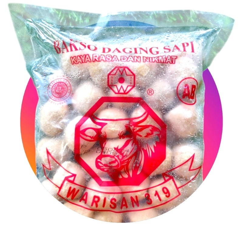 Jual bakso warisan 319 isi 50 AB /Baso Warisan / Bakso Terlaris Ter ...