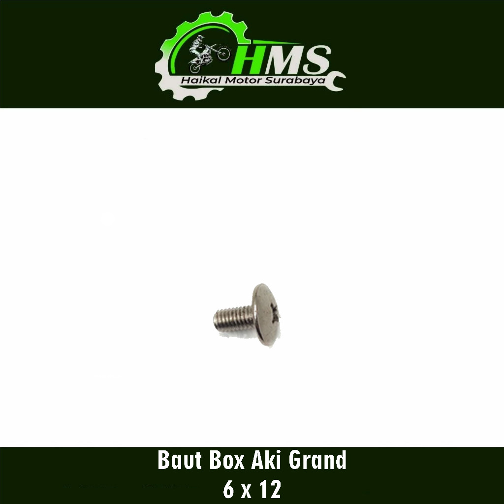 Jual Baut Box Aki Grand 6 x 12 (Harga Per 1 PCS) - Baud Kempol Payung ...