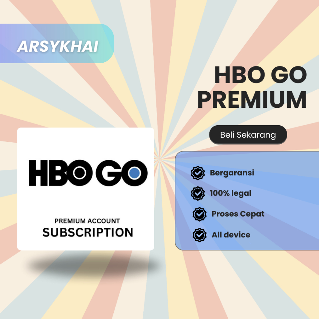 Jual LIFETIME HBO GO PREMIUM FOR ALL DEVICE ( IOS