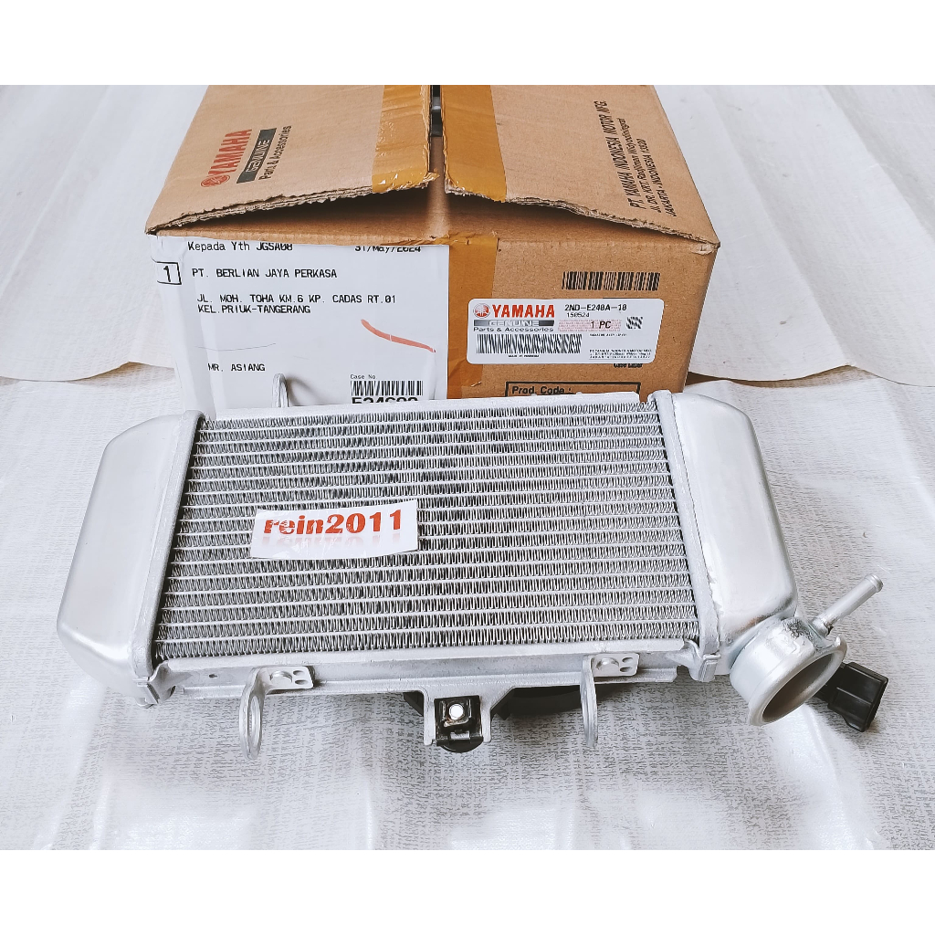 Jual RADIATOR JUPITER MX KING ASLI ORI YAMAHA 2ND E240A 10 | Shopee ...