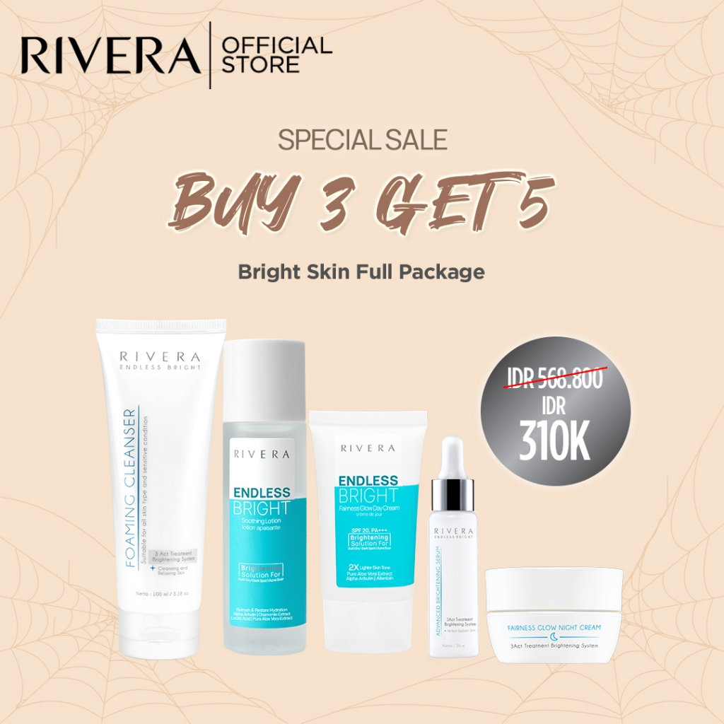 Jual [BRAND MEMBERSHIPS] || Rivera Endless Bright Package | Shopee ...