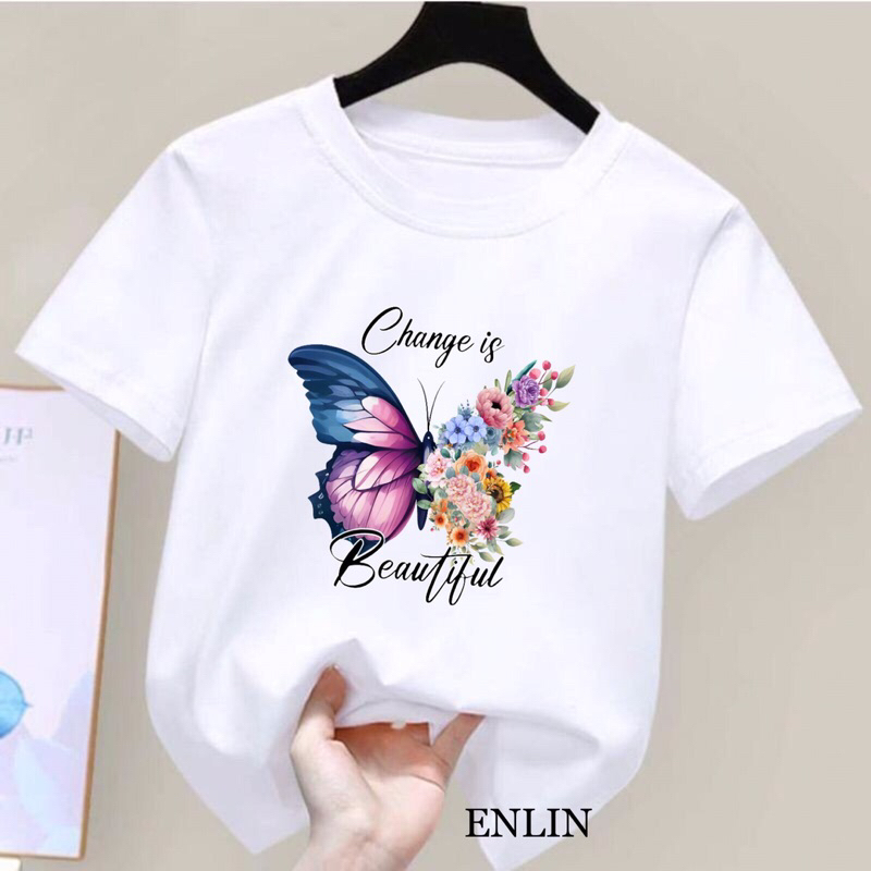 Aero Bunny Dragonfly Kaos Lengan Pendek Anak Perempuan main image 1