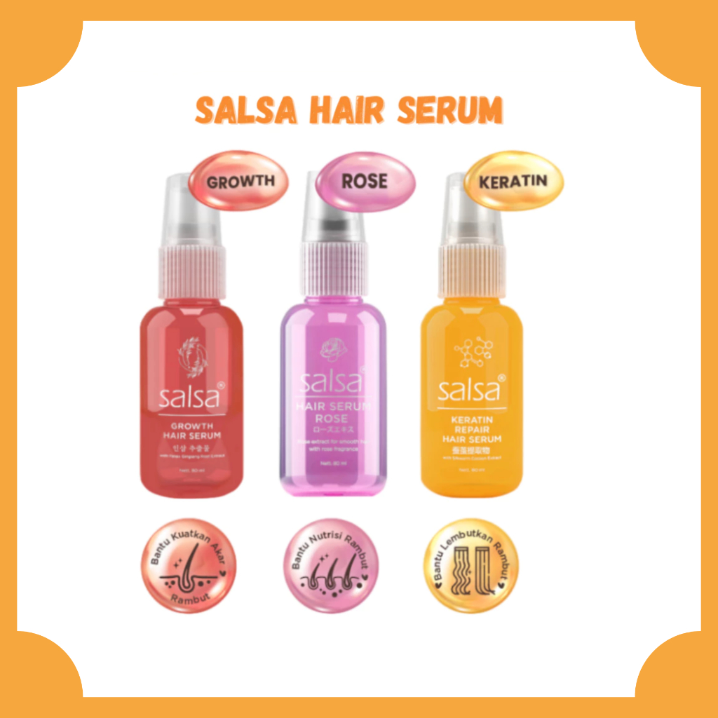 Jual Salsa Hair Serum Spray 80ml / Serum Rambut | Shopee Indonesia