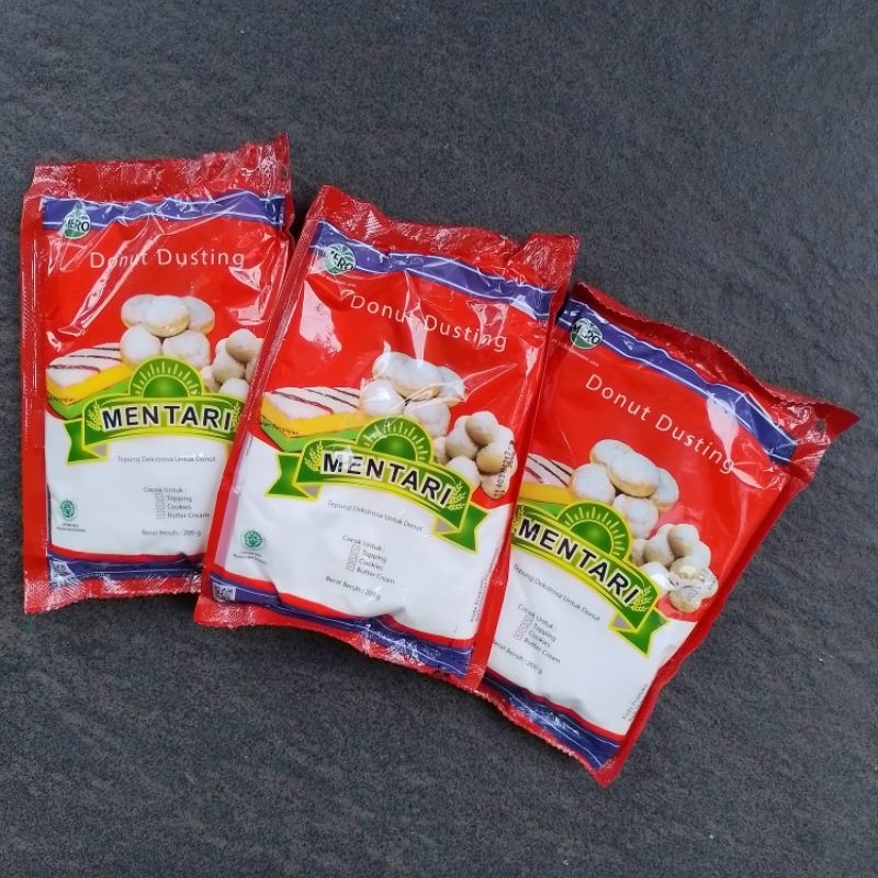 Jual Gula Halus Gula Donut Dusting Mentari Dingin 200gr ( Pcs ...