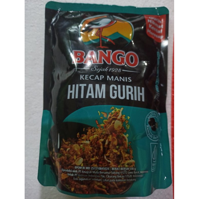 Jual Bango kecap manis hitam gurih 550 gram | Shopee Indonesia