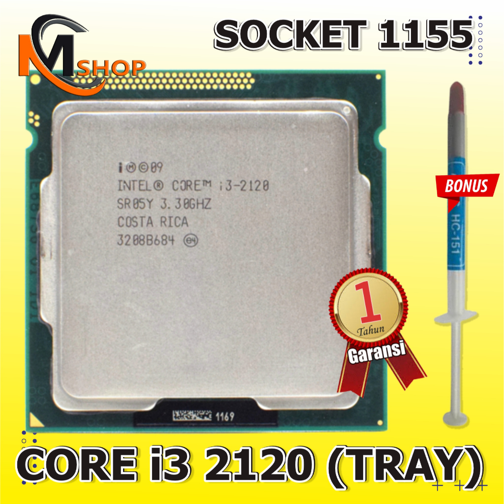 Jual Prosessor Intel Core i3 2120 3,30 GHz Socket 1155 Sandy Bridge ...