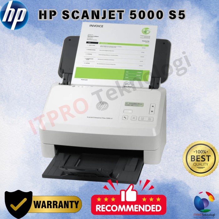 Jual HP Scanjet Enterprise Flow 5000 S5 Scanner | Shopee Indonesia