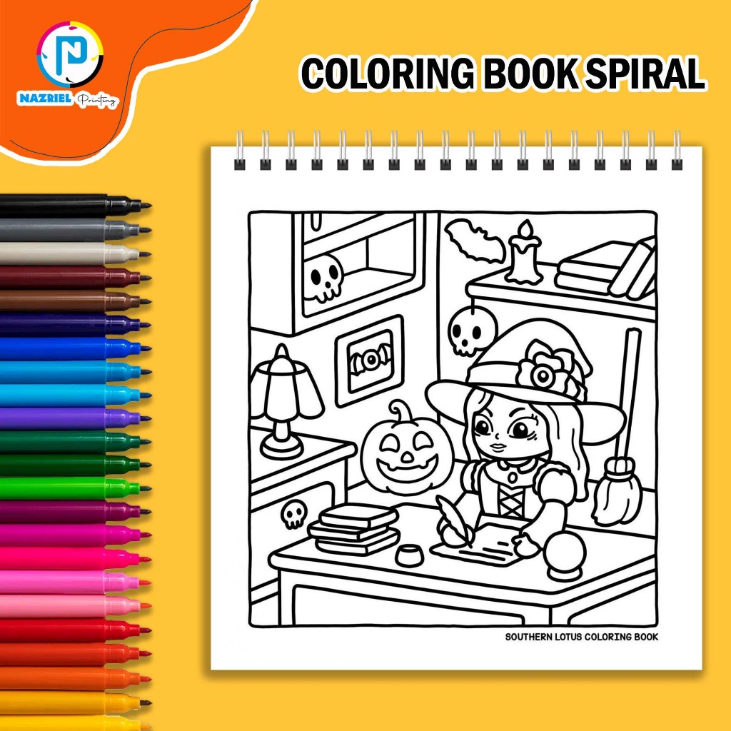 Jual Very Demure Coloring Book Buku Mewarnai spiral | Shopee Indonesia