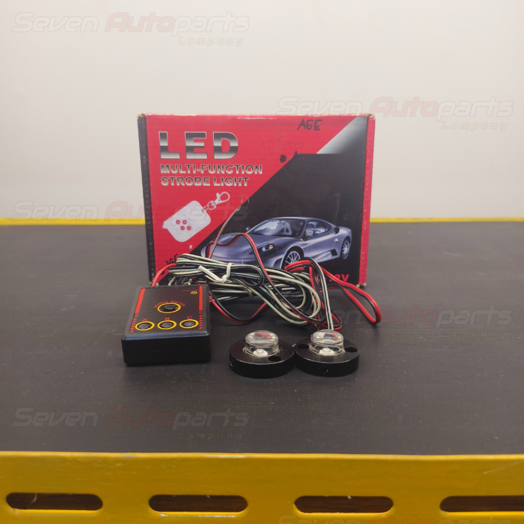 Jual LED Multi-Function Strobe Light (Biru) | Shopee Indonesia