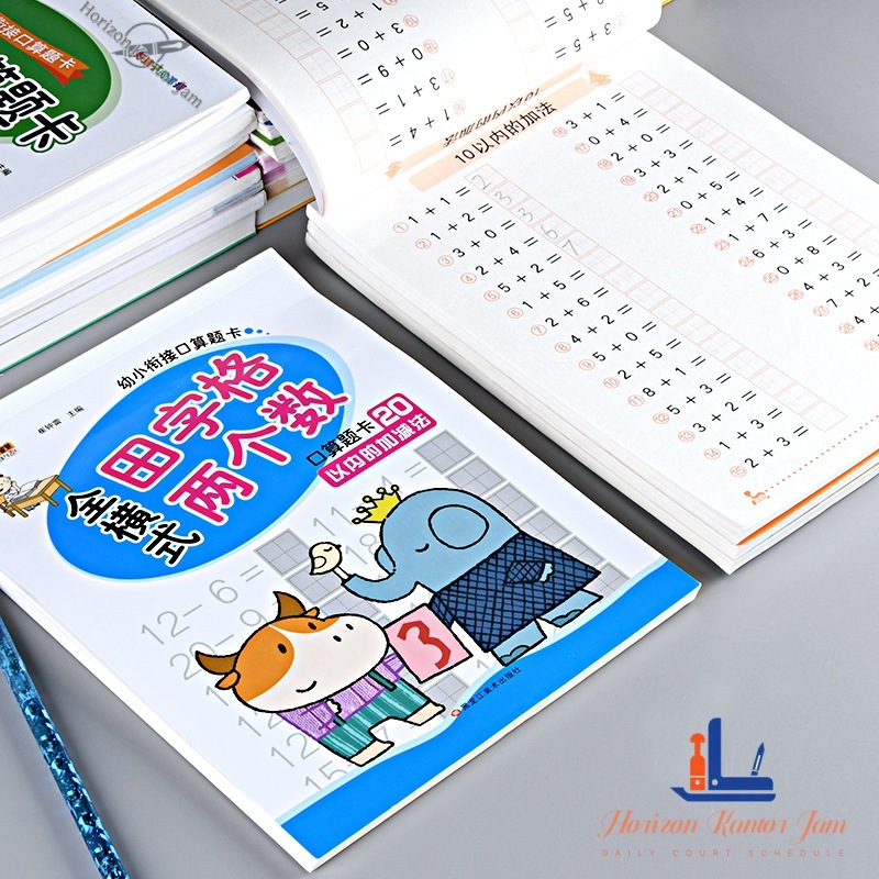 Jual COD Math Exercise Workbook Subtraction And Addition.Soal Latihan ...
