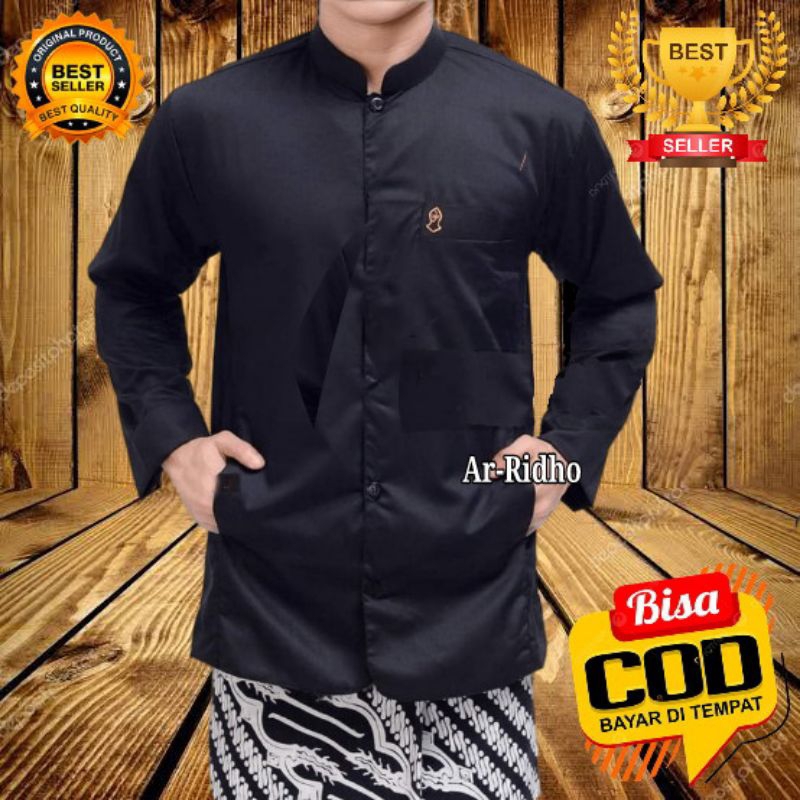 Jas Koko Hitam Pria  Koko Putih Semi Jas Koko Terompah Dewasa