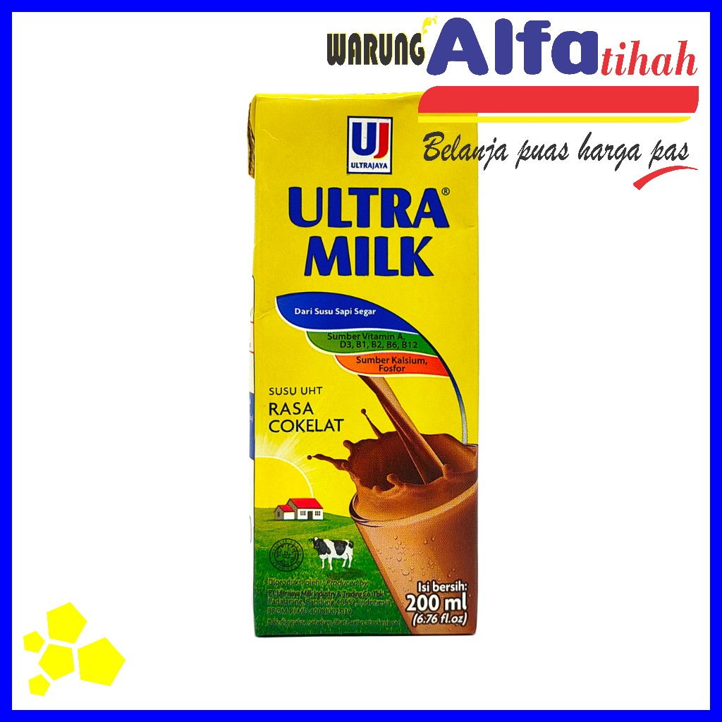 Jual ULTRA MILK UHT 200 ML | Shopee Indonesia