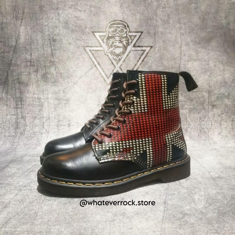 Jual Dr.martens 1460 Flag union jack (RARE) made in england / Docmart ...