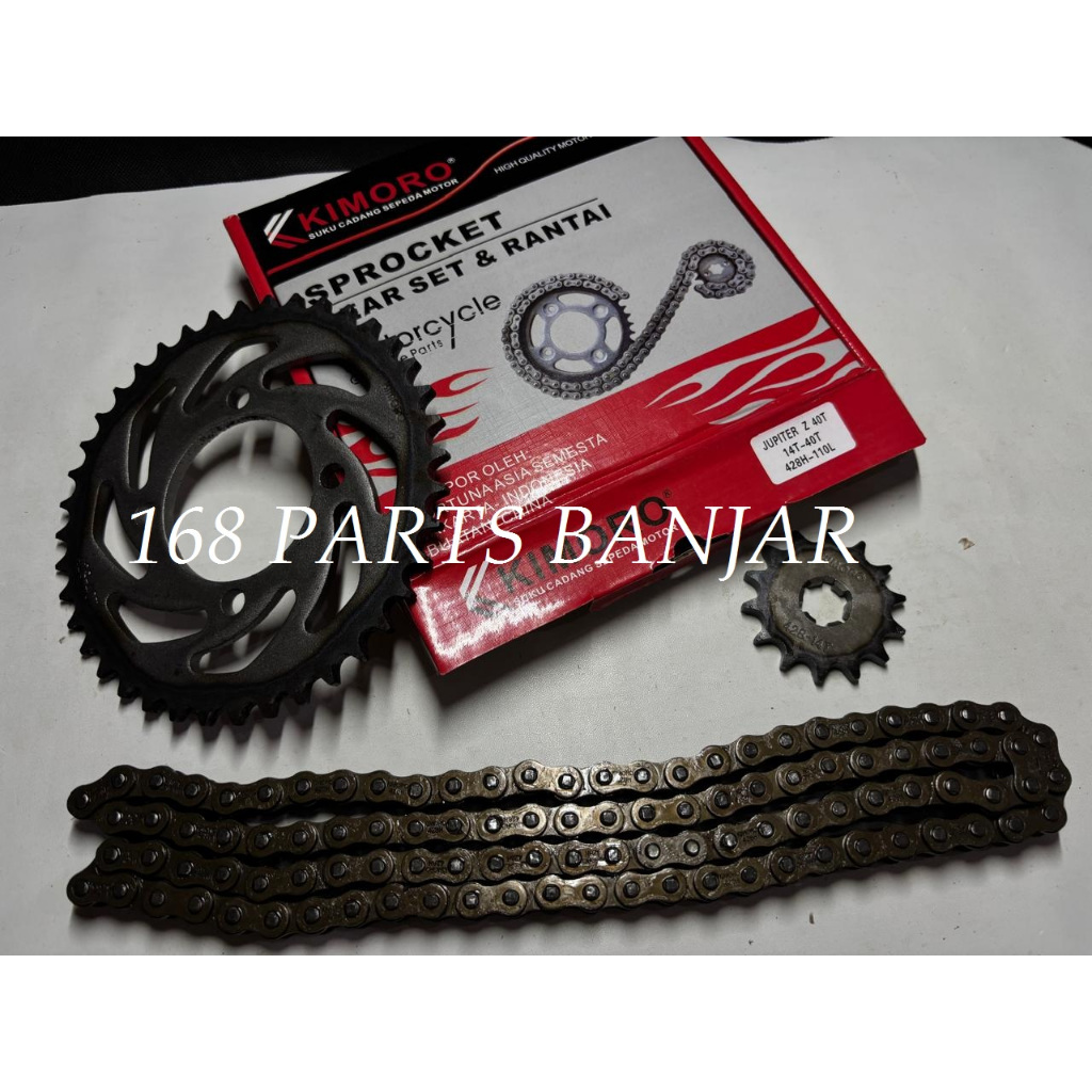 Jual Kimoro Gir Gear Paket Set + Rantai Yamaha Jupiter Z / Jupiter Z ...