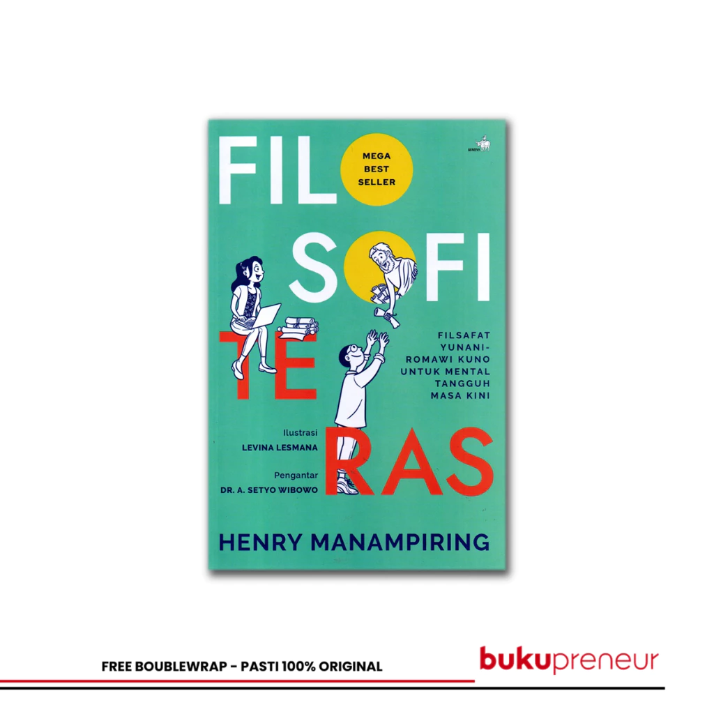 Sampul buku Filosofi Teras oleh Henry Manampiring