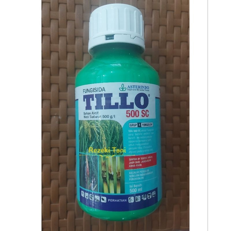 Jual Fungisida Tillo 500SC kemasan 500ml BA metil Tiofanat patah leher ...