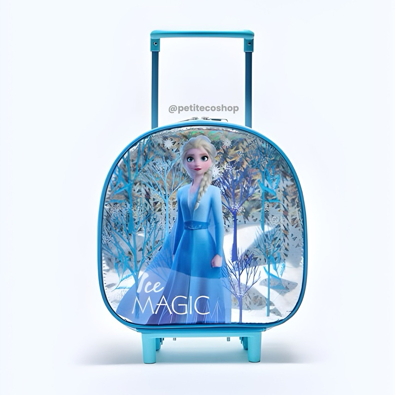 Jual ( PRELOVED ) LC Waikiki Frozen Elsa Trolley Bag Tas Anak TK Troli Koper Luggage School ...