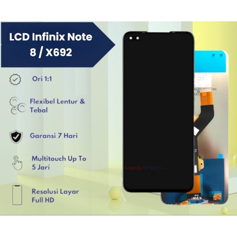 Jual LCD Infinix Note 8 / X692 / Lcd LF Fullset Touchscreen (Bergaransi ...