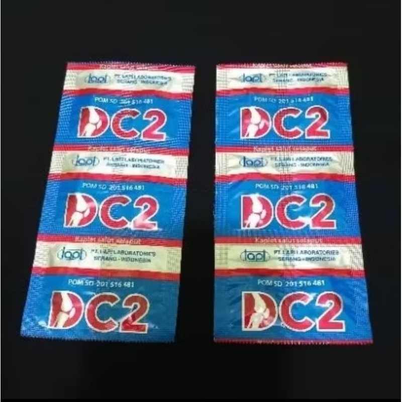 Jual DC2 Lapi Strip isi 6 kaplet | Shopee Indonesia