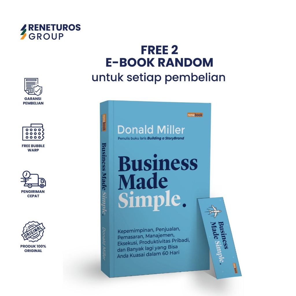 Jual Rene Turos Buku Business Made Simple Renebook | Shopee Indonesia