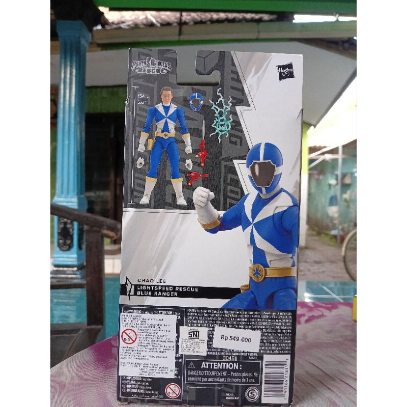 Jual Power Rangers Lightning Collection LightSpeed Rescue Blue Ranger ...